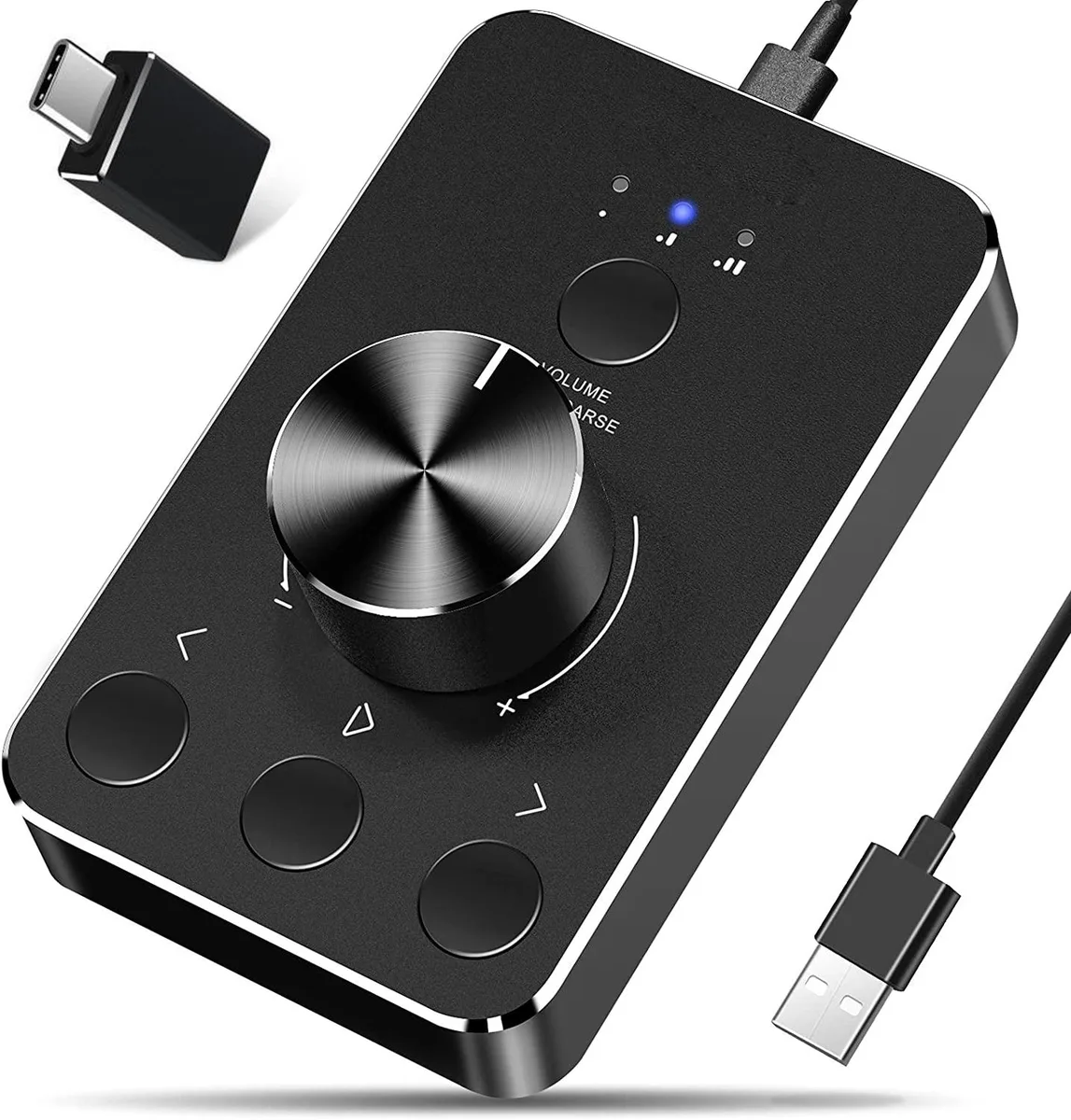 ESTONE ESTONE OZU8 Multimedia Controller Knob Black — foto produk
