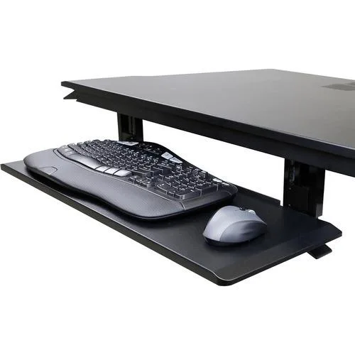 Ergotron Ergotron Deep Keyboard Tray for WorkFit-TX Black 27.8" 10" 4.50 lb — photo du produit