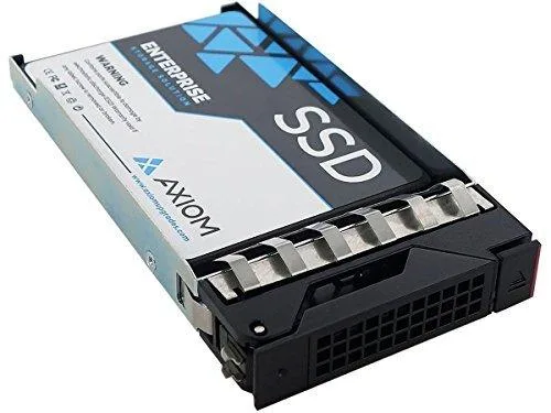 Black 2.5-inch SATA enterprise SSD with hot-swap tray