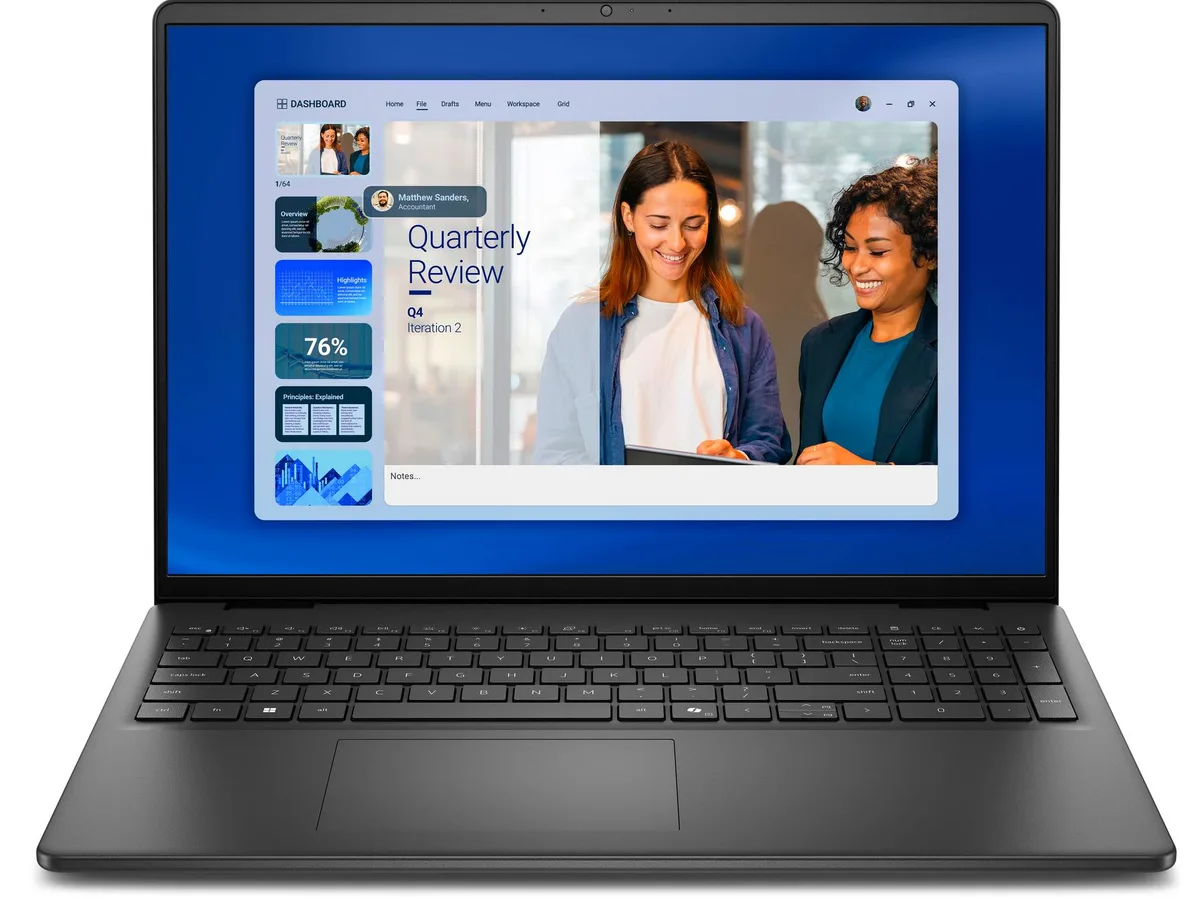 DELL DELL 16 laptop Ryzen 7 250 32GB 1TB 16 WUXGA touch — product photo