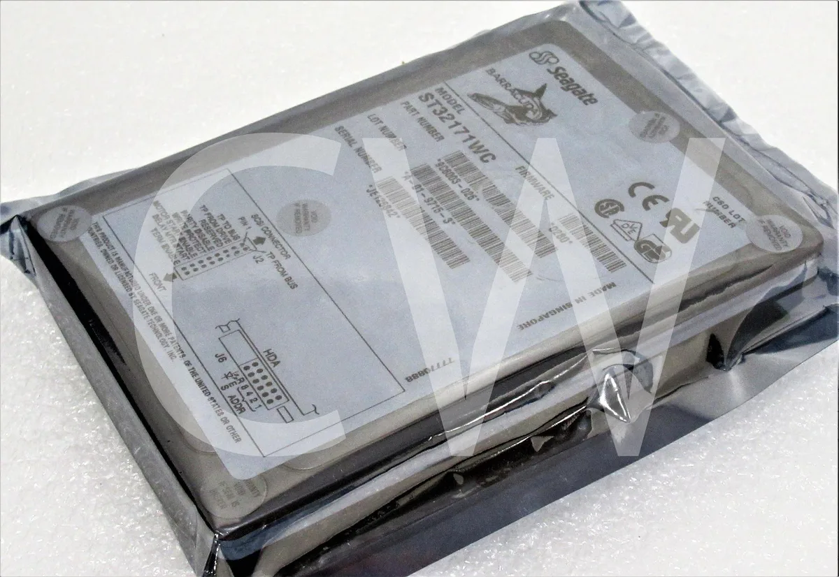 Seagate Seagate ST32171WC Barracuda 2.16GB 7200RPM 512KB Ultra 80Pin 3.5" SCSI internal hard drive — 商品写真