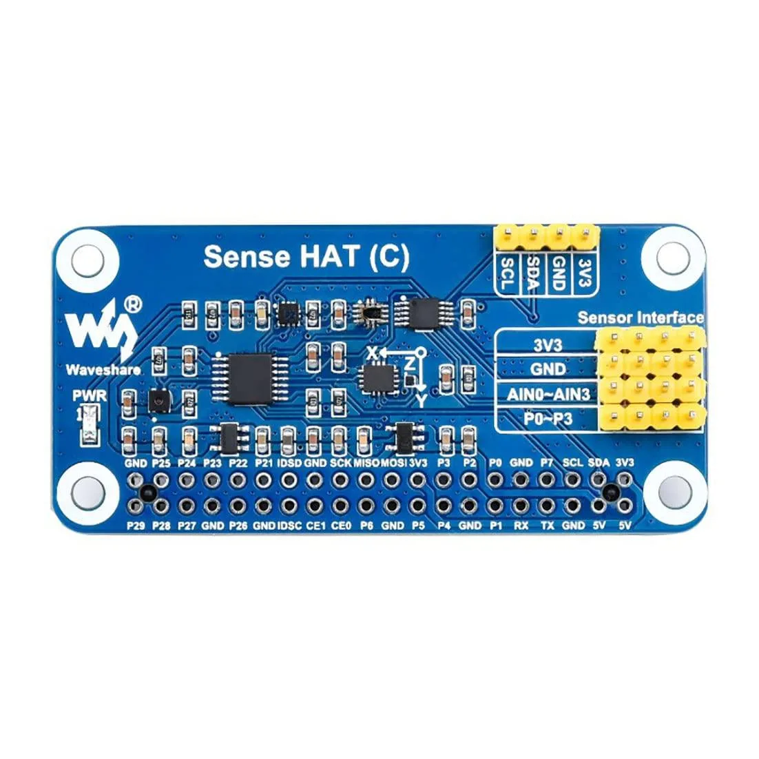 LORDWORLD LORDWORLD Sense HAT (C) Development Board — produktfoto