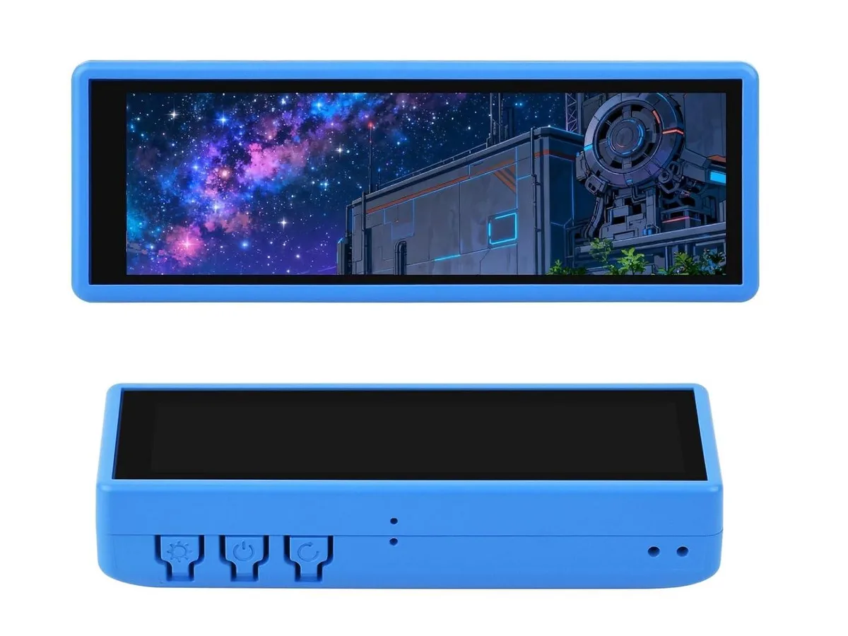 LORDWORLD LORDWORLD ESP32-S3 Development Board 3.49inch IPS Capacitive Touch LCD (B) 172 × 640 16.7M Color QSPI Display — foto produk
