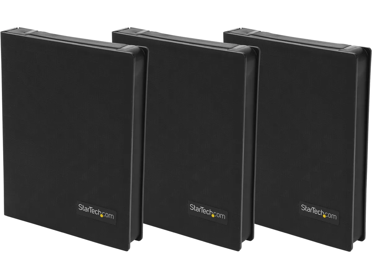 STARTECH STARTECH HDDCASE25BK 2.5in Anti-Static Hard Drive Case Black 3pk — foto produk