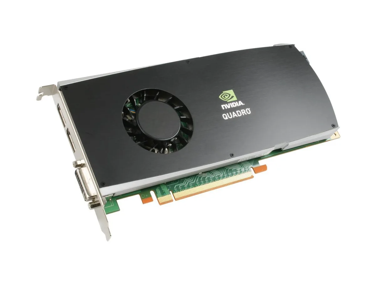 DELL DELL Quadro FX 3800 KYR71 1GB 256-bit GDDR3 PCI Express 2.0 x16 workstation graphics card — photo du produit