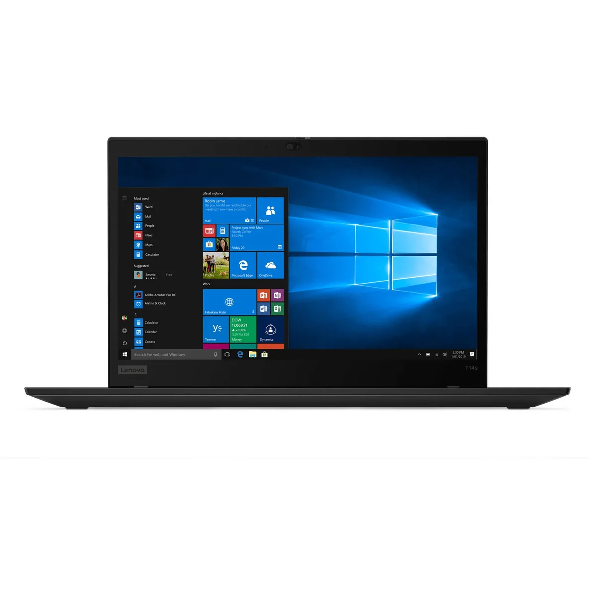 Lenovo Lenovo 20T00022US ThinkPad T14s laptop i5-10210U 8GB 512GB 14 FHD — product photo