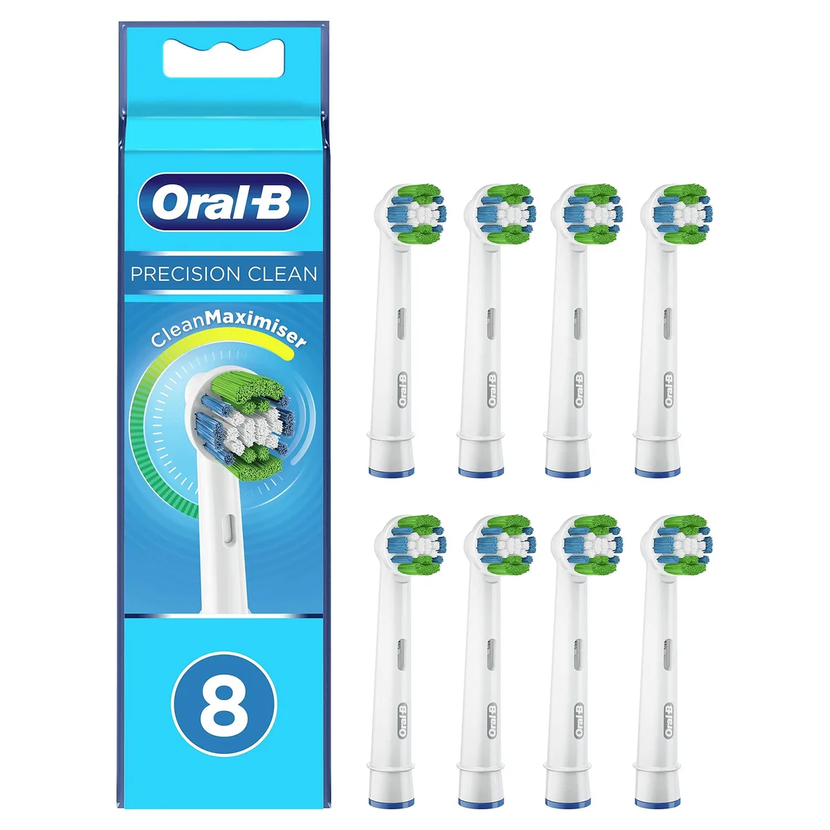Oral-B Precision Clean Brush Heads 4210201329343 Pack of 8 — product photo