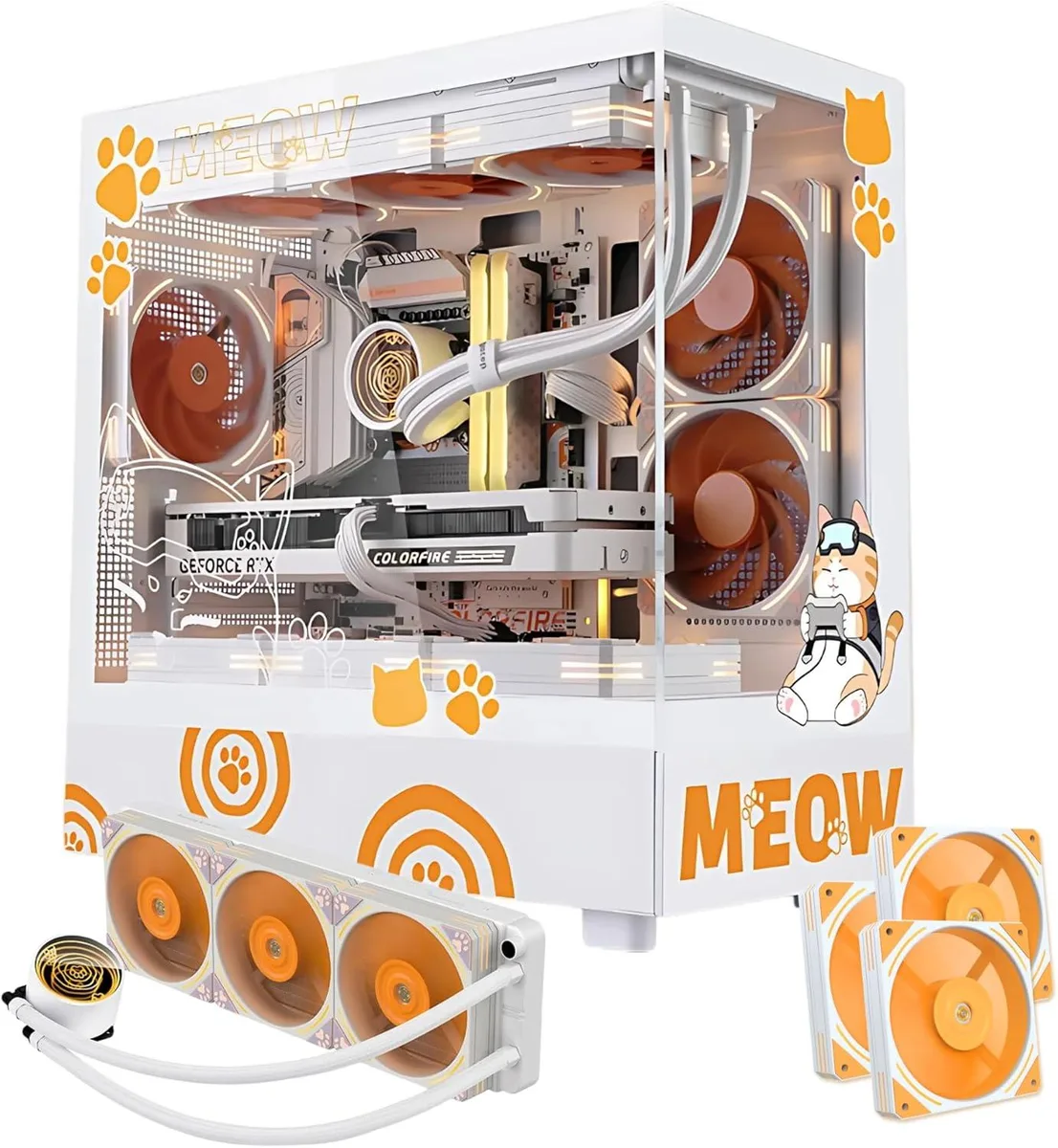 segotep segotep Memphis-S Pro Edition White PC case — product photo