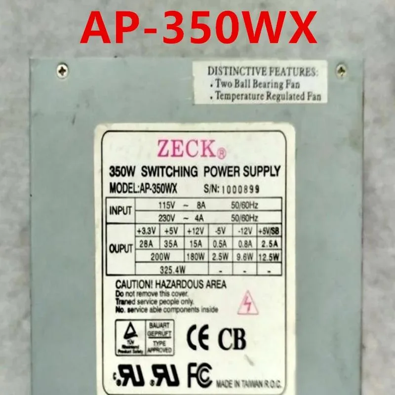 KHACHIMO KHACHIMO AP-350WX 350W 80 PLUS Gold power supply — photo du produit
