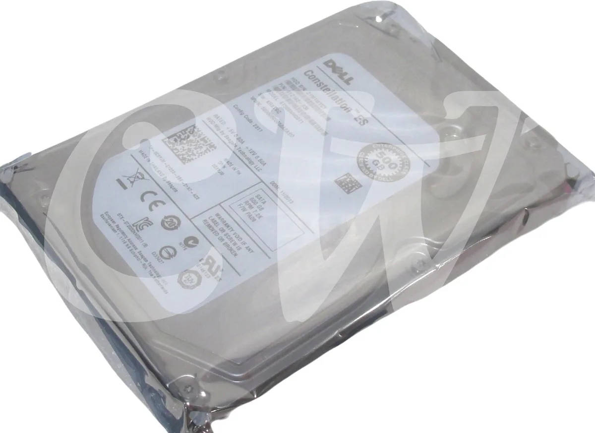 DELL DELL 9YZ162-036 500GB 7200RPM SATA 3.5in internal hard drive — 商品写真