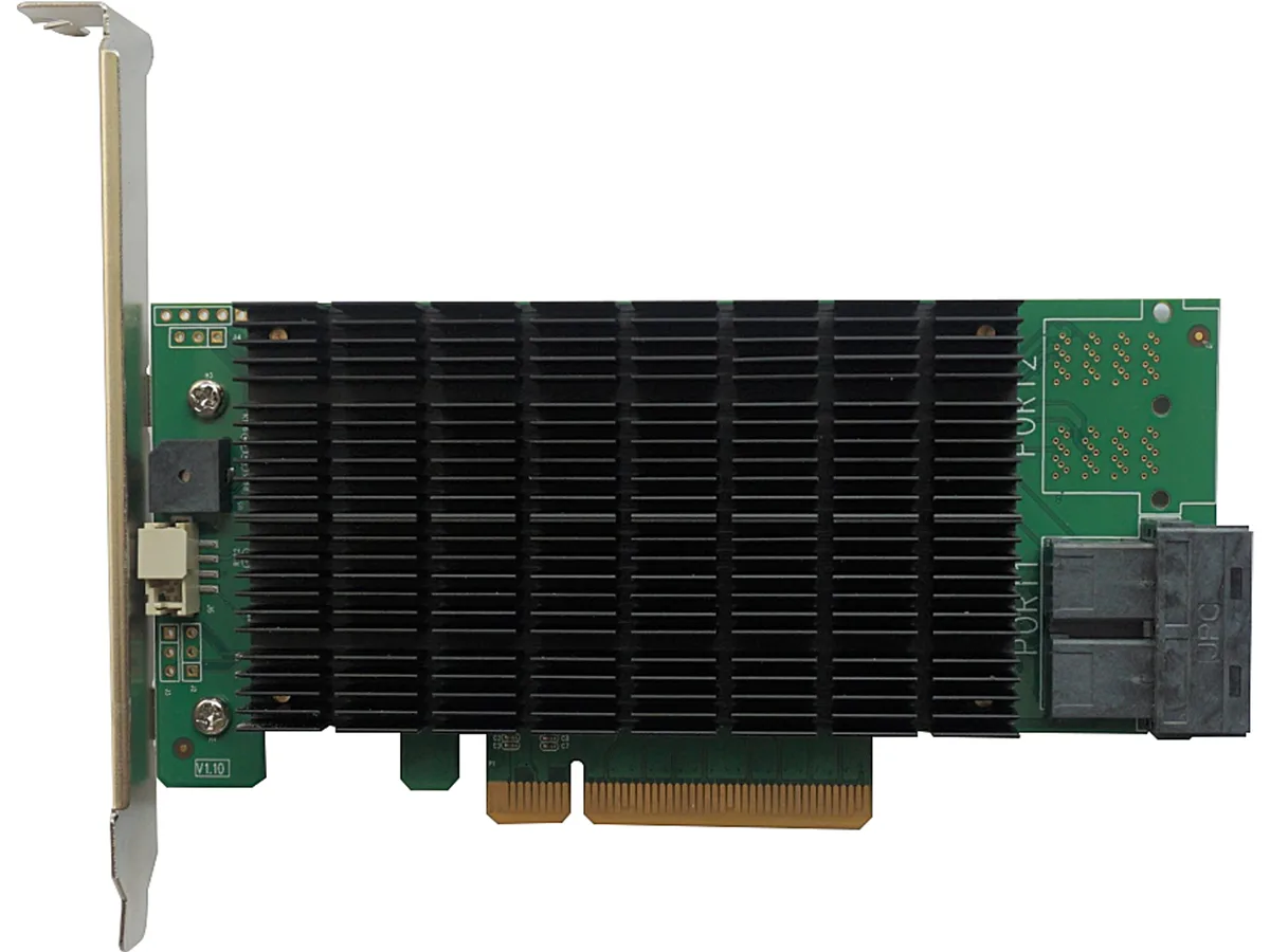 HighPoint Technologies, Inc. HighPoint Technologies, Inc. RR3720C 8-port 12Gb/s PCIe 3.0 x8 RAID controller — foto produk