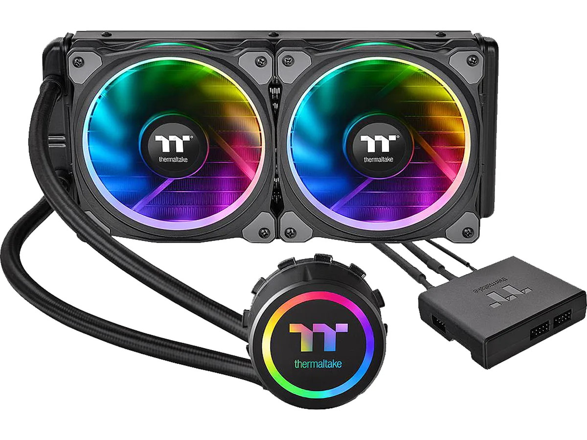 Thermaltake Thermaltake Floe Riing RGB 240 TT Premium Edition liquid cooler CL-W157-PL12SW-A — product photo