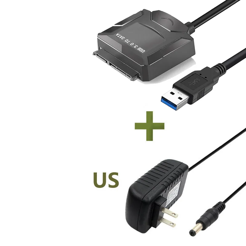 LUOM LUOM E-yield E02 SATA 22 pin USB 3.0 adapter 2.5/3.5" 45 cm — صورة المنتج