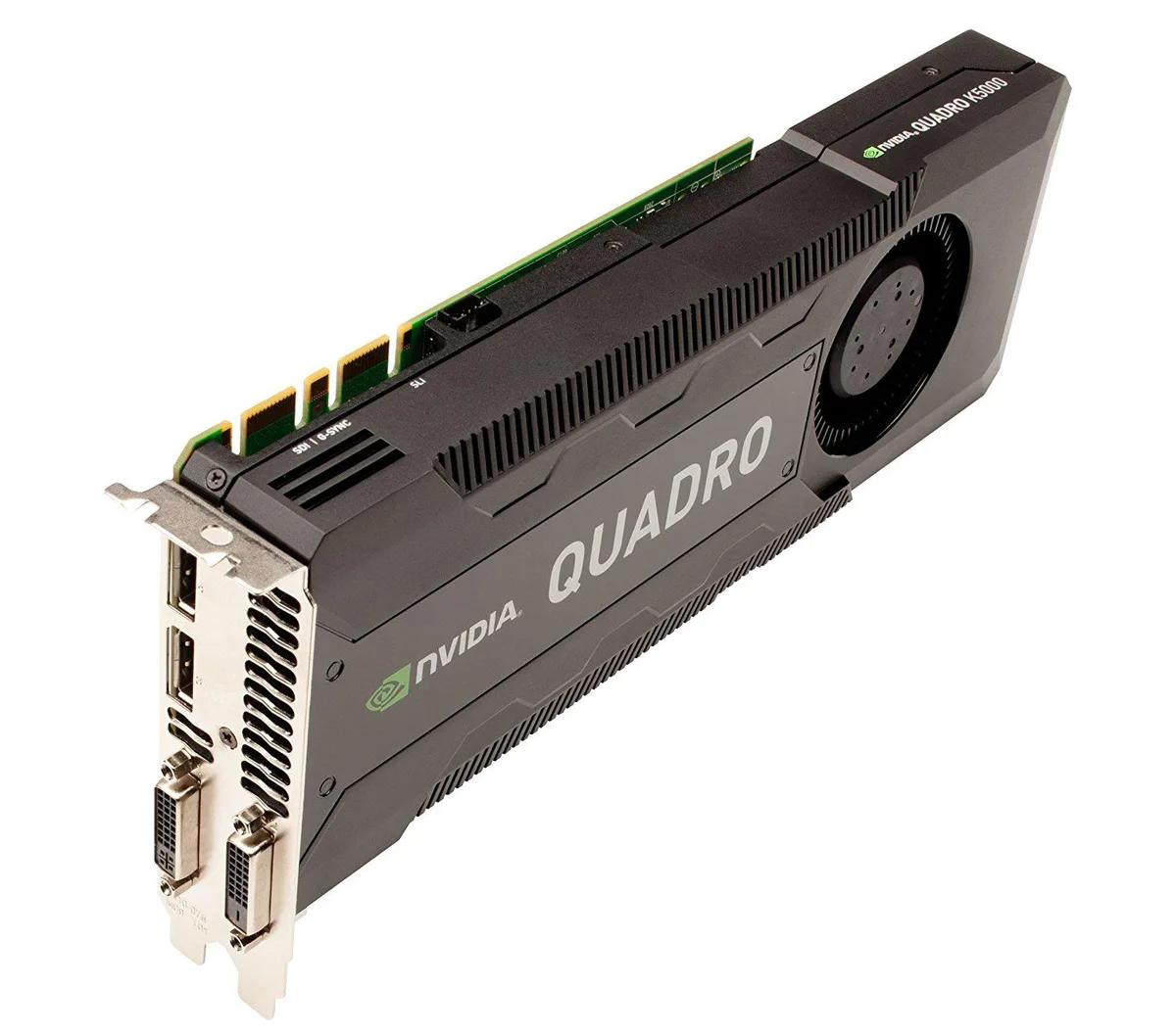 NVIDIA NVIDIA Quadro K5000 4GB GDDR5 256-bit PCI Express 2.0 x16 Full Height workstation graphics card — photo du produit