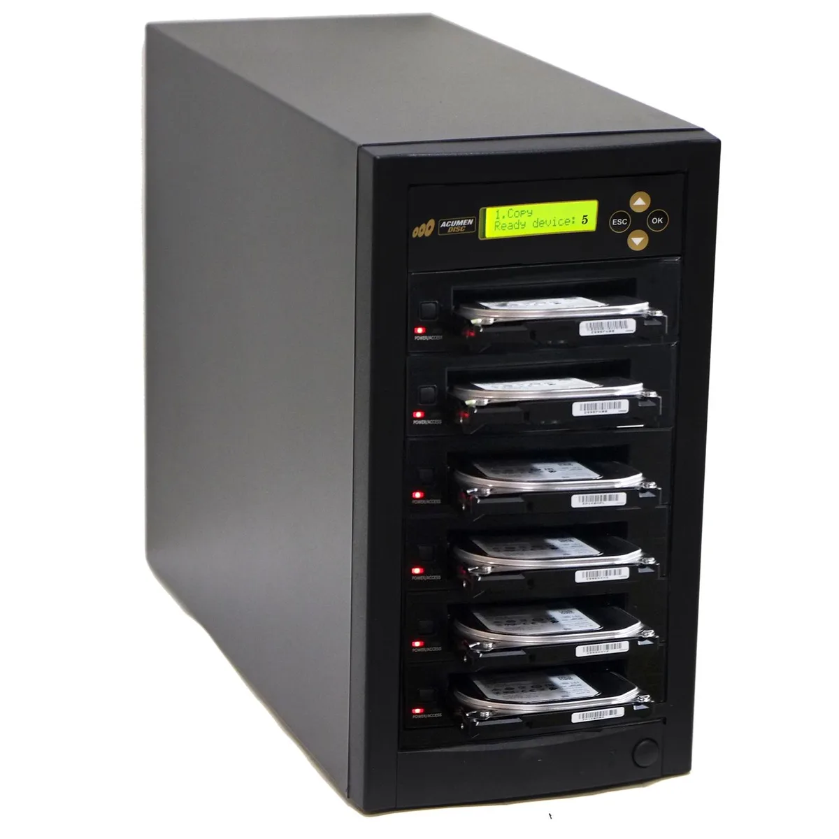 Acumen Disc Acumen Disc H05-SATA3 1-to-5 SATA Duplicator 600MB/s — termékfotó
