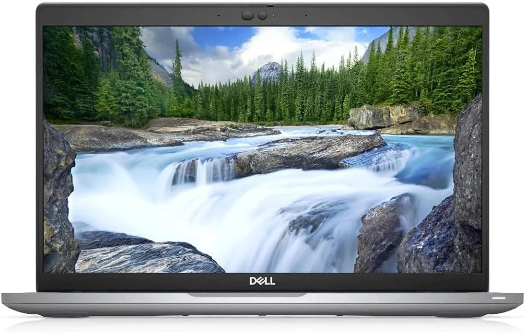 Titan Gray Dell Latitude 5420 14 inch laptop with backlit keyboard