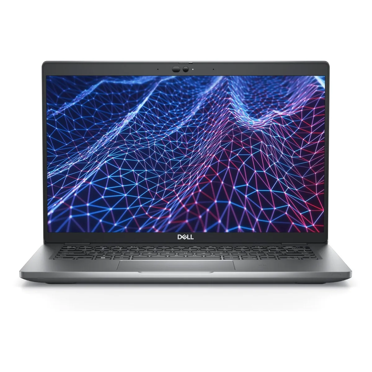 Gray Dell Latitude 5430 laptop, 14.0 inch non-touch FHD screen, backlit keyboard, fingerprint reader