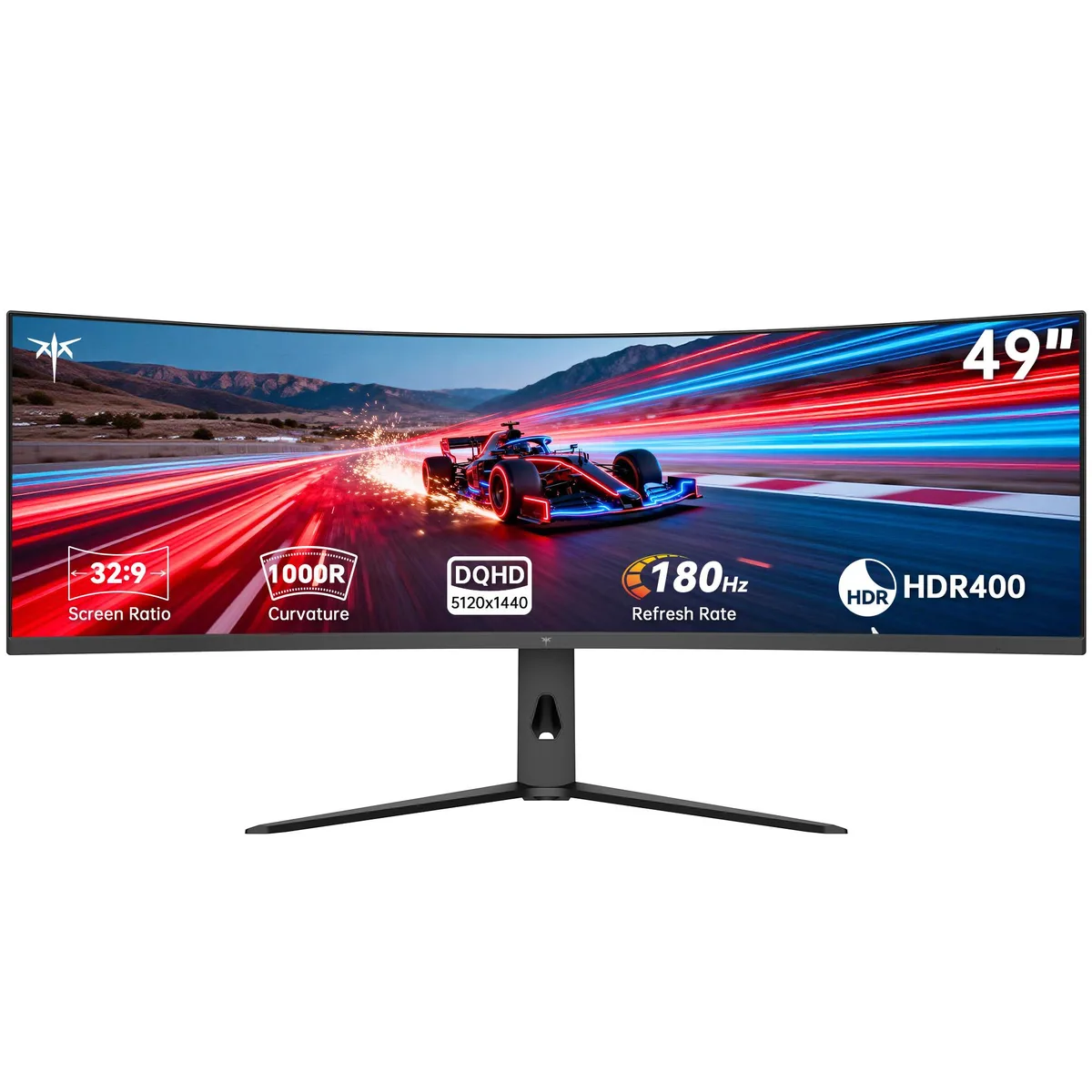 KTC KTC H49S66 49" 5120x1440 180Hz gaming monitor — Produktfoto