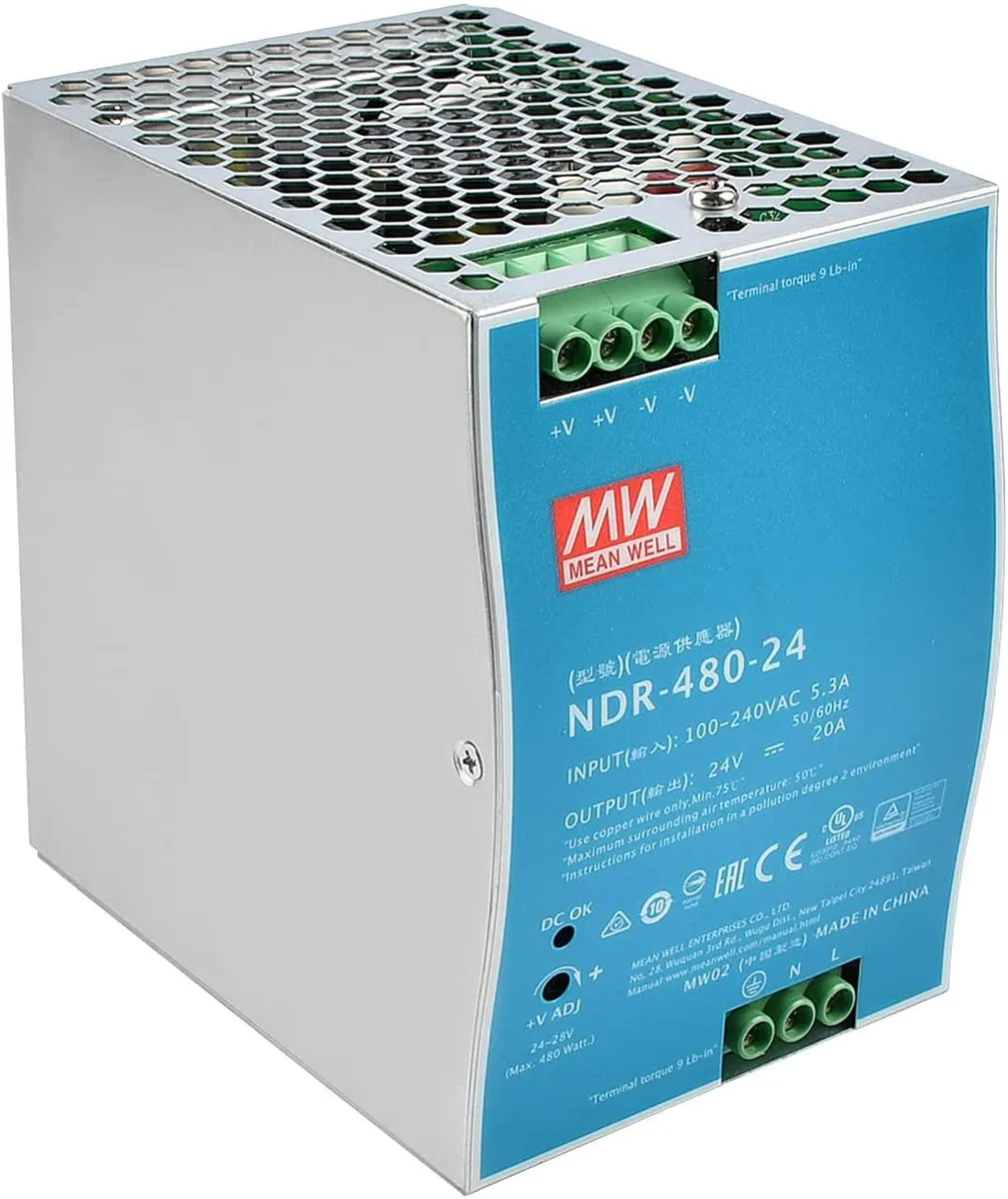 myVolts myVolts NDR-480-24 Power Supply 24V 20A 480W — product photo
