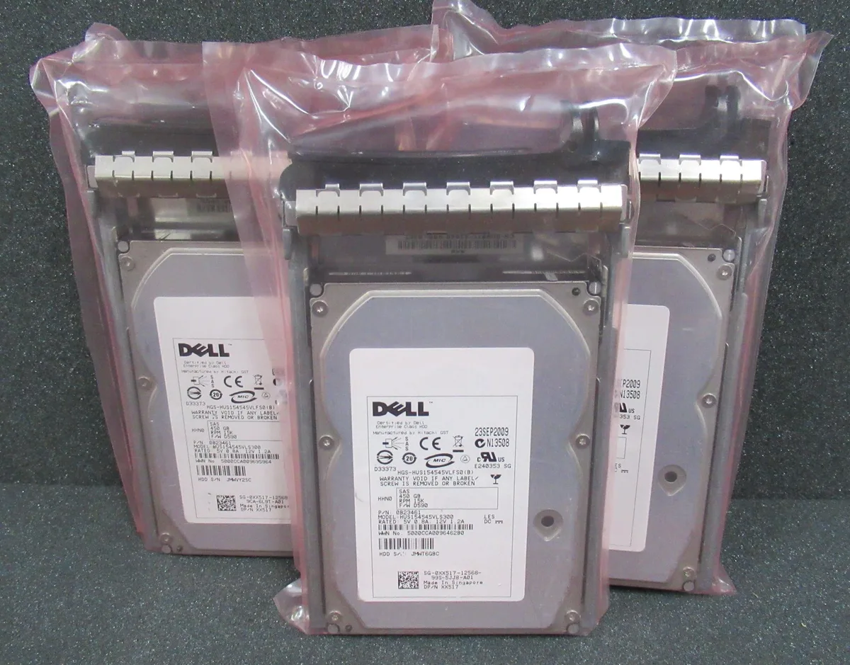 DELL DELL HUS154545VLS300 450GB 15K 3.5 SAS internal hard drive — 商品照片