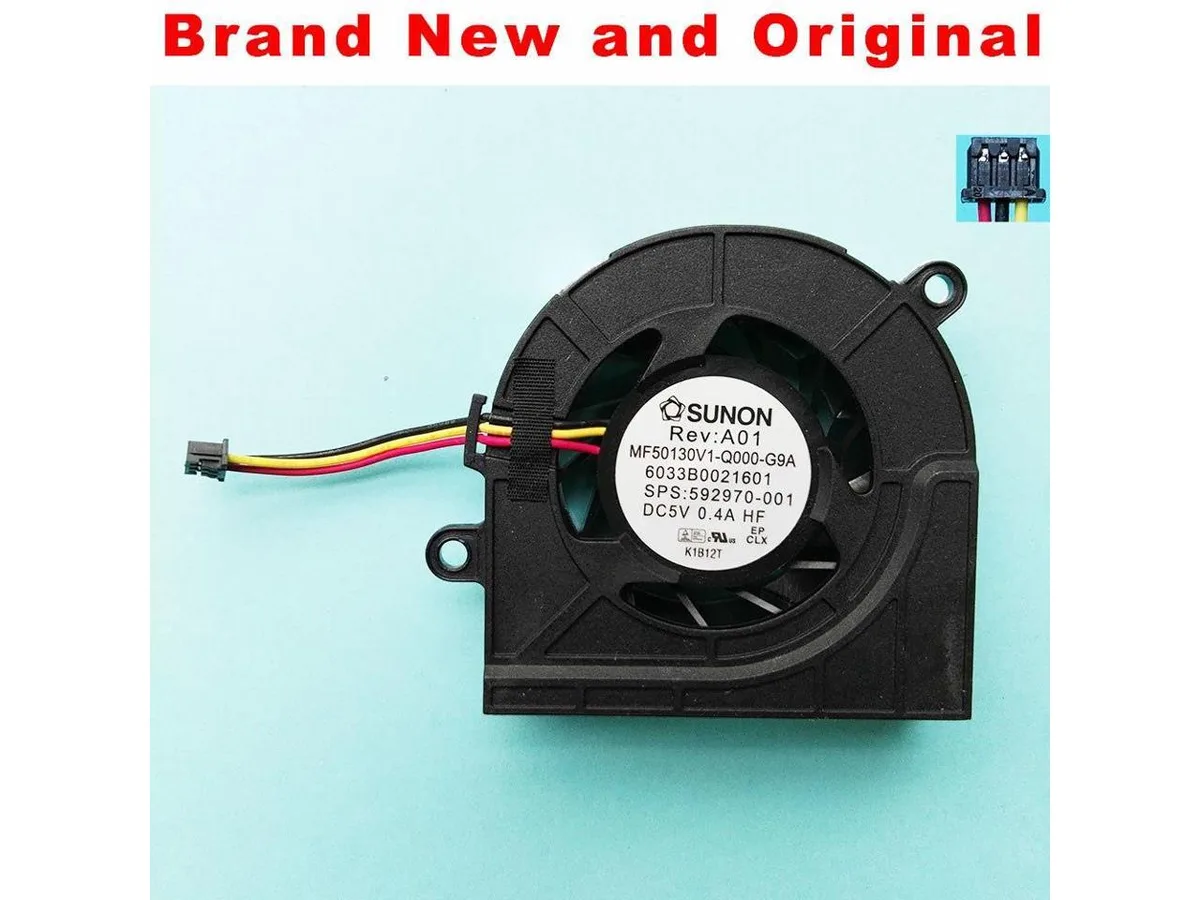 Fans Fans CPU cooler MF50130V1-Q000-G9A 592970-001 — fotografia produktu