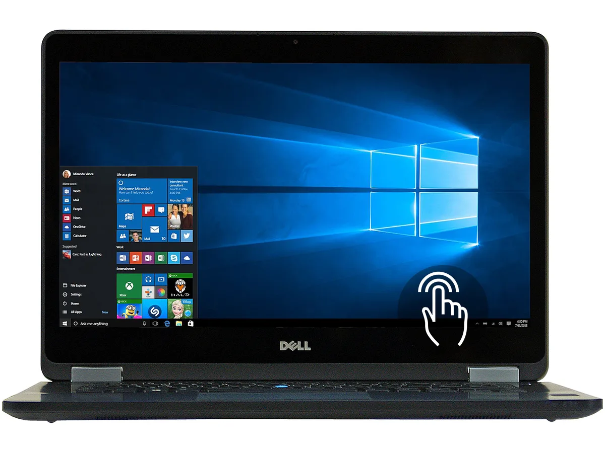 DELL DELL NE5-31744 Latitude E7470 laptop i7-6600U 8GB 256GB 14.0" Touch FHD — fotografie produktu