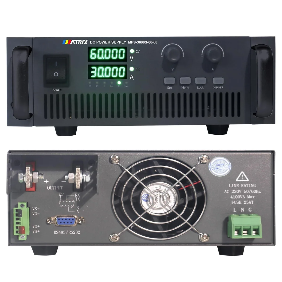 Matrix Matrix MPS-3600S-60-60 server power supply 3600W 60V 60A — صورة المنتج