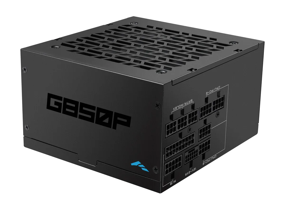 SAMA SAMA GP850-Black 850W ATX 3.1 fully modular power supply — photo du produit