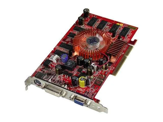 MSI GeForce 6600 graphics card with silver cooler and metal bracket, D-SUB DVI and S-Video ports visible