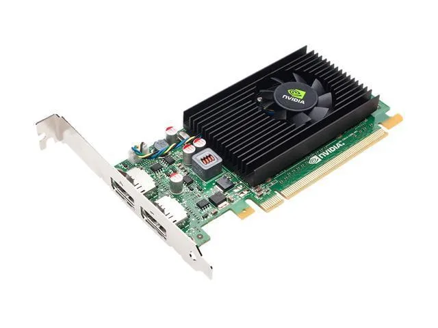 PNY Quadro NVS 310 low-profile graphics card with dual DisplayPort outputs