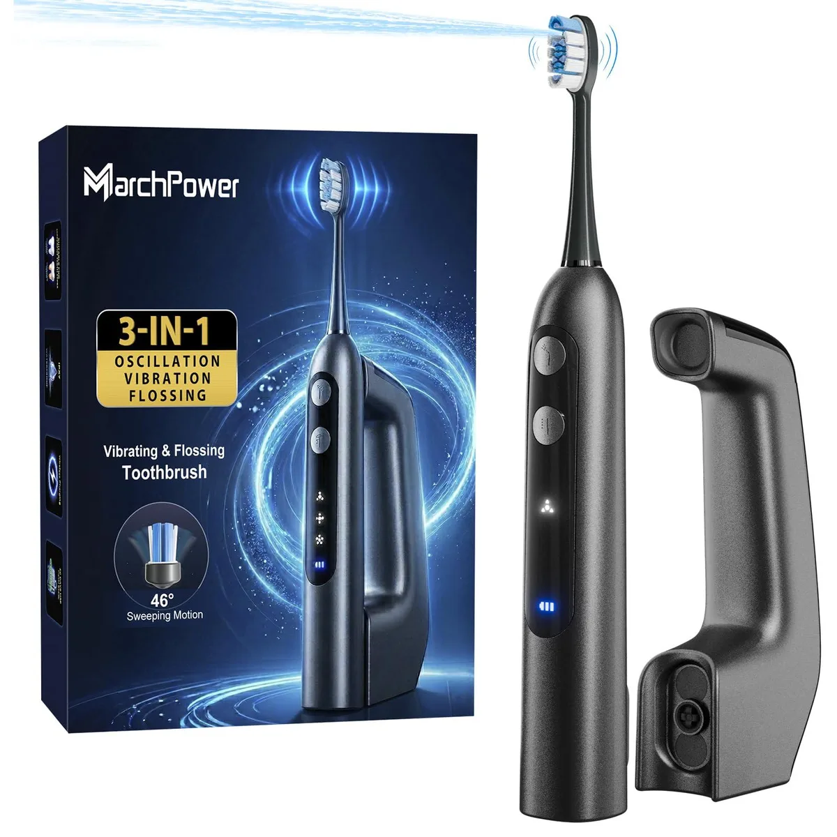  Marchpower XY13 3-in-1 Oral Care Grey — product photo