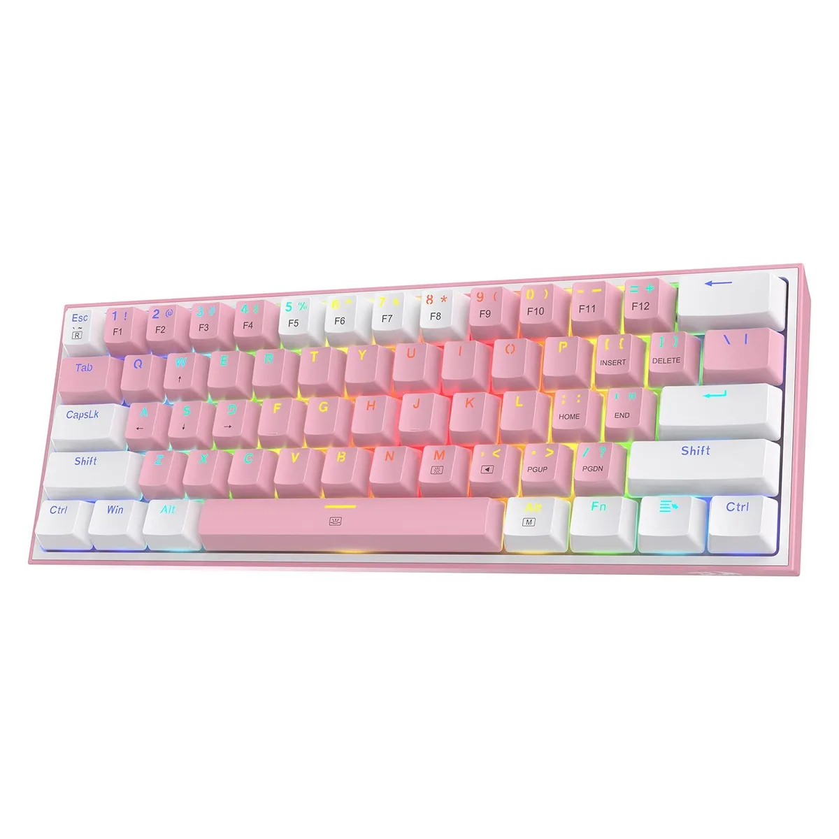 Redragon Fizz K617 61-Key Wired RGB Mechanical Gaming Keyboard — 商品照片