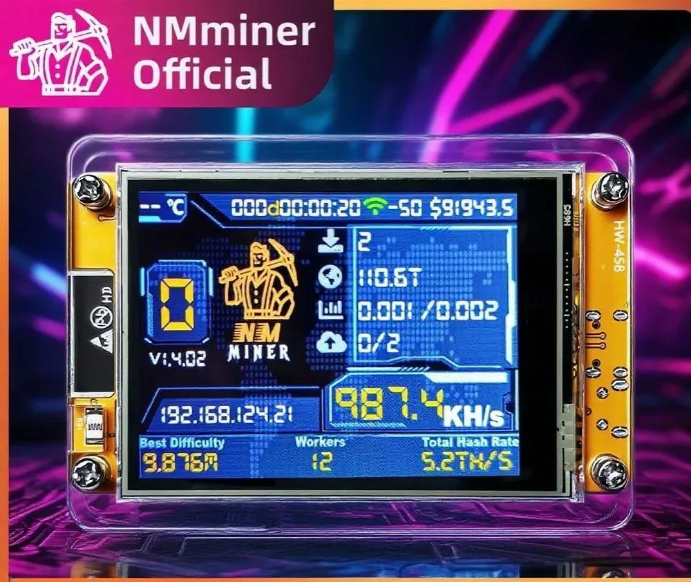 LuckyMiner LuckyMiner NerdMiner V2 980KH/S 2.8 Inch Screen Mining Hardware — photo du produit