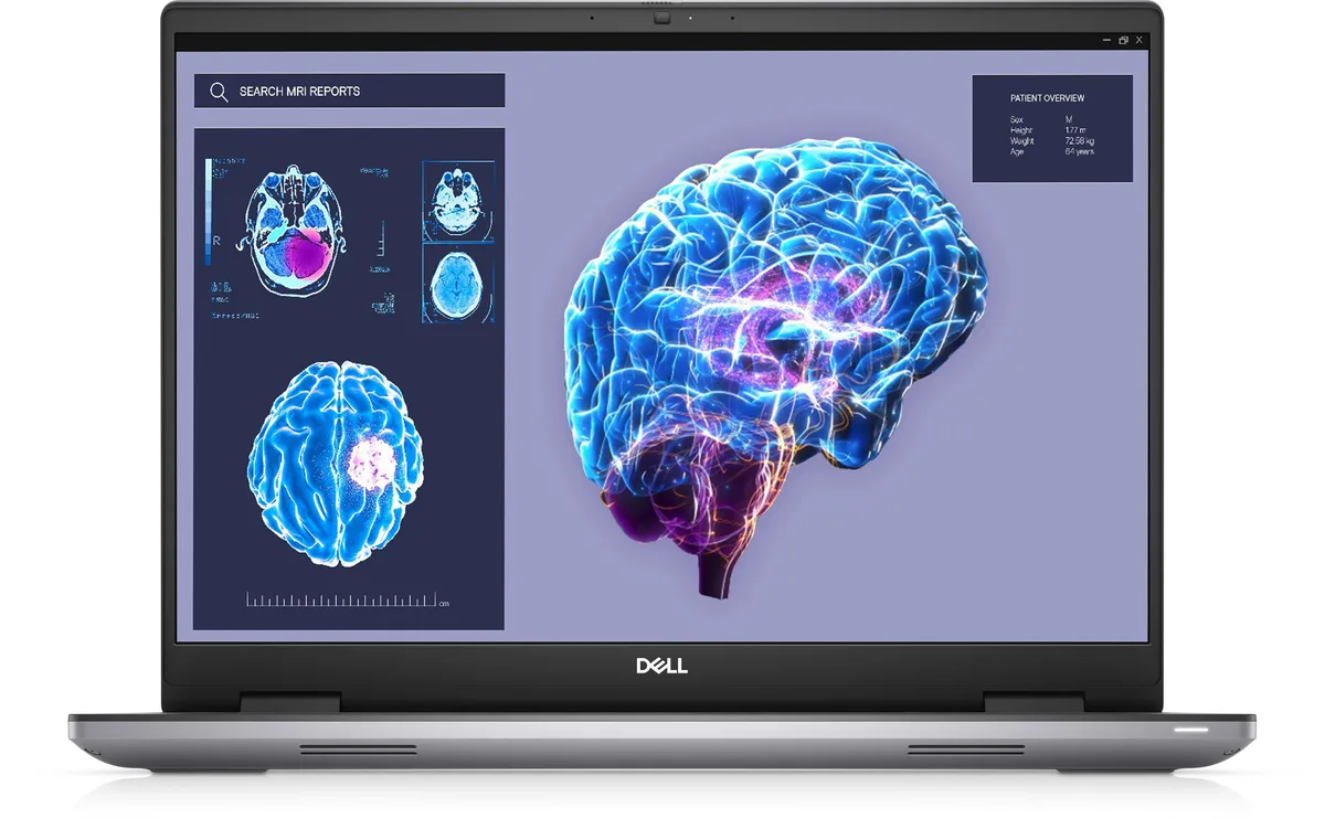 DELL DELL Precision 7680 Laptop i7-13850HX 20-core 512GB SSD 8GB RAM RTX 2000 Ada 16" FHD+ — product photo