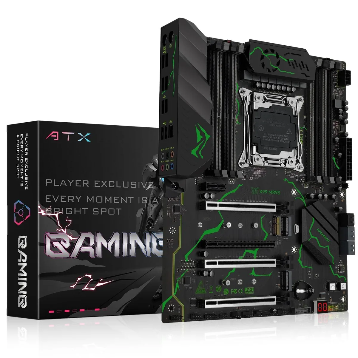 Astro Gaming Astro Gaming LGA 2011-3 Server Motherboard X99 DDR4 NVME SATA — zdjęcie produktu