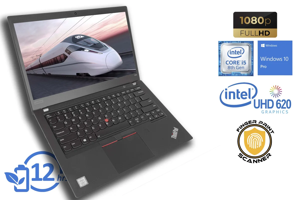 Lenovo Lenovo ThinkPad T490 laptop i5-8265U 24GB 1TB NVMe — photo du produit