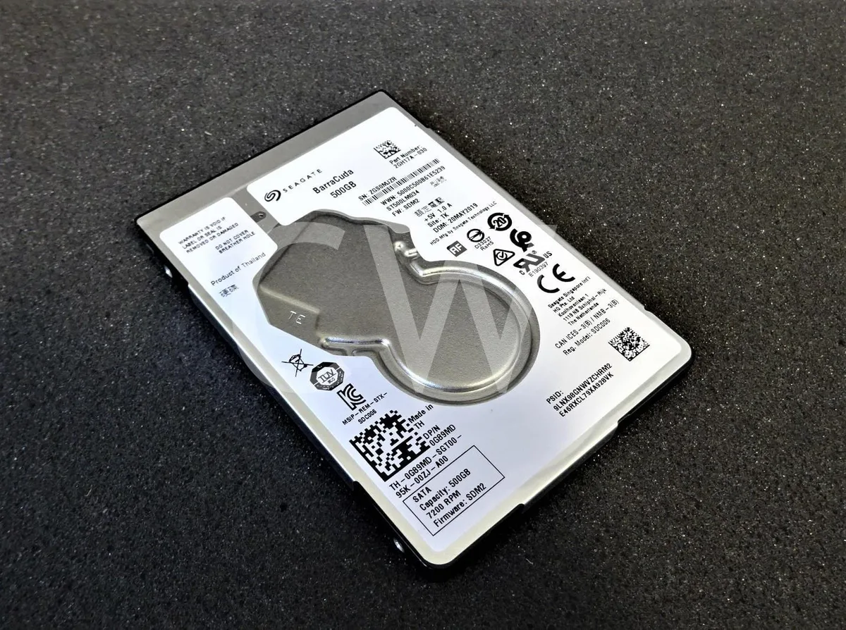 DELL DELL ST500LM034 500GB 7200RPM 2.5" SATA internal hard drive — 商品写真