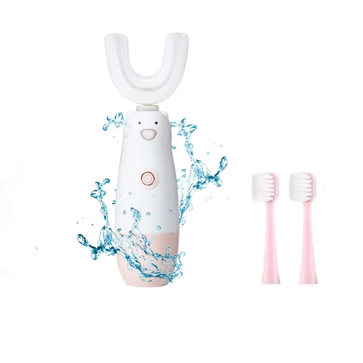  Waterpik 360 U-Shaped Kids Electric Toothbrush Pink — product photo