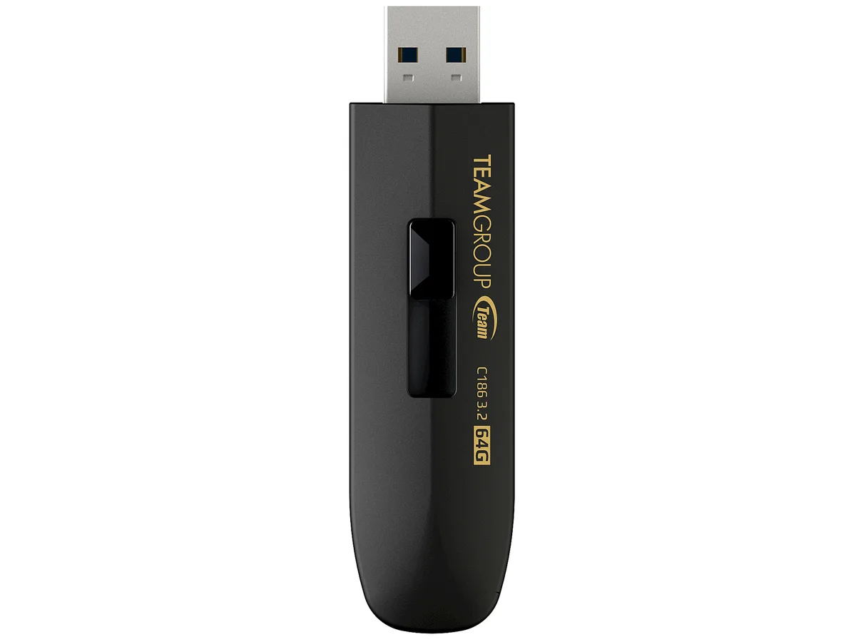 Team Group Team Group C186 64GB USB 3.2 Gen 1 Flash Drive TC186364GB01 — product photo