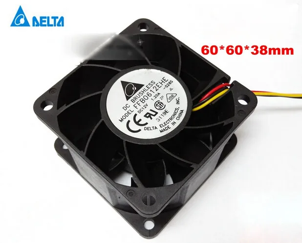 OEM Industries OEM Industries FFB0612EHE 60mm 2 Ball 12V 1.20A CPU cooler — photo du produit