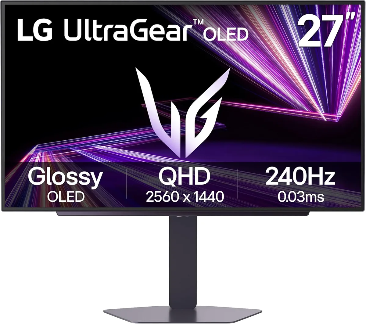 LG Electronics LG Electronics 27GX704A-B 27" QHD 240Hz OLED gaming monitor — product photo