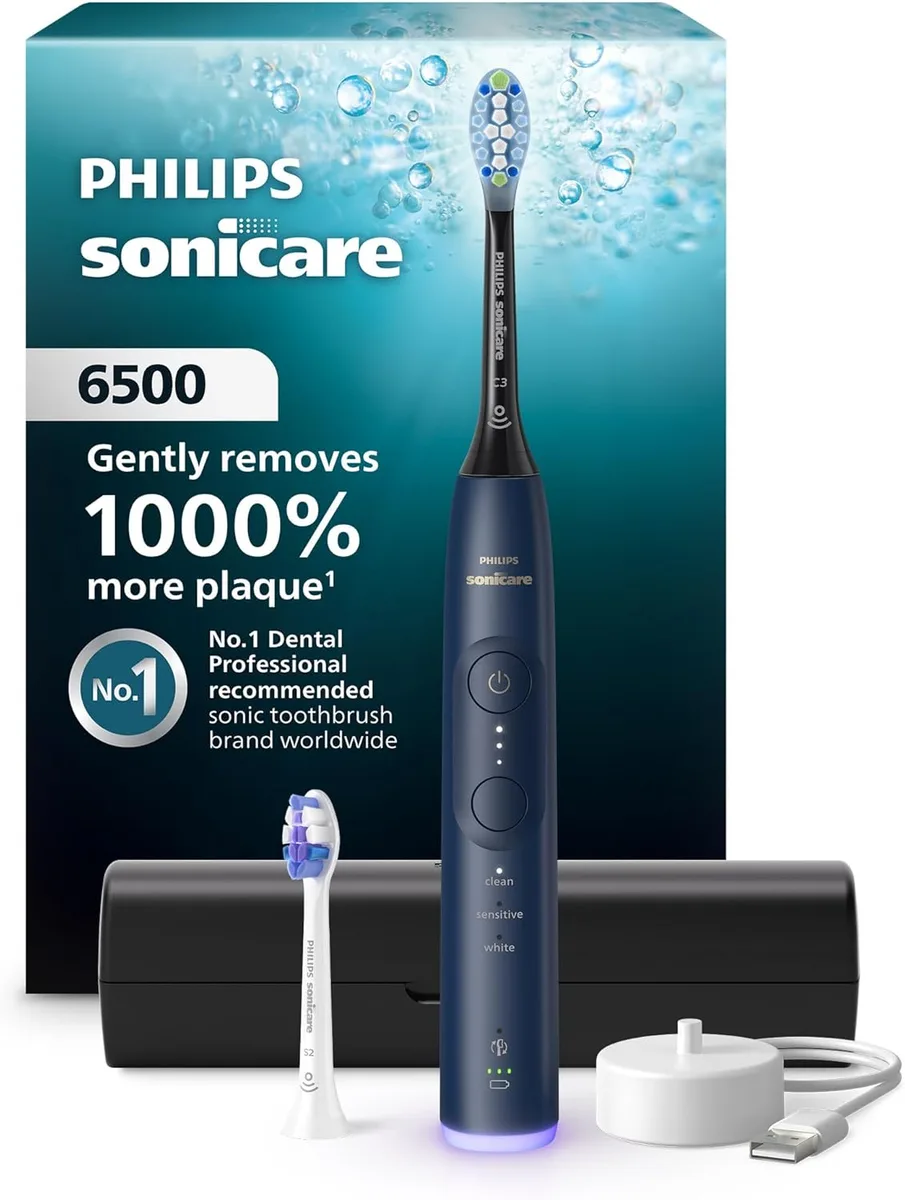 Sonicare Sonicare HX7413/07 6500 Series Electric Toothbrush Navy Blue oral care — product photo