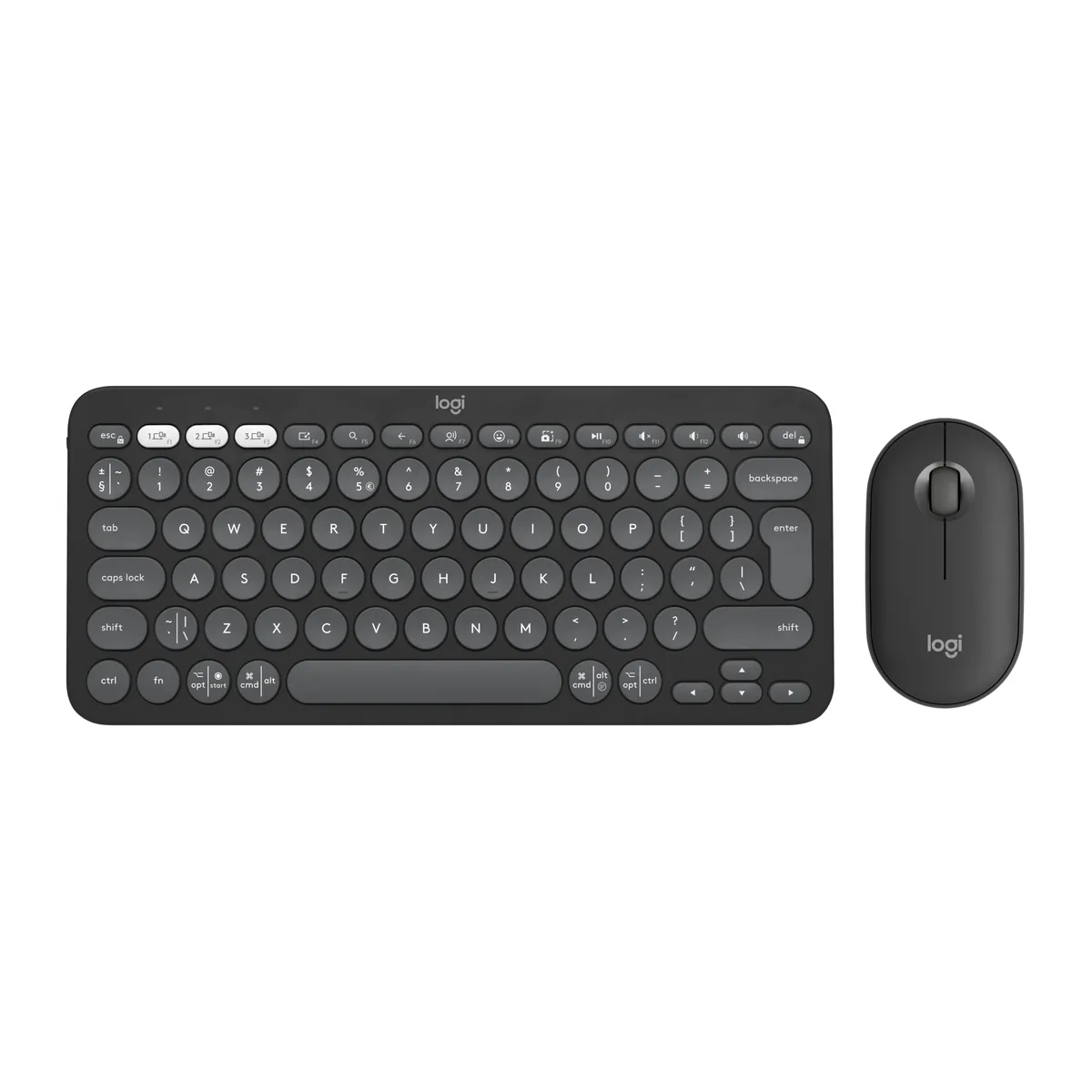 Logitech Logitech 920-012061 Pebble 2 Combo Keyboard &amp; Mouse — foto produk