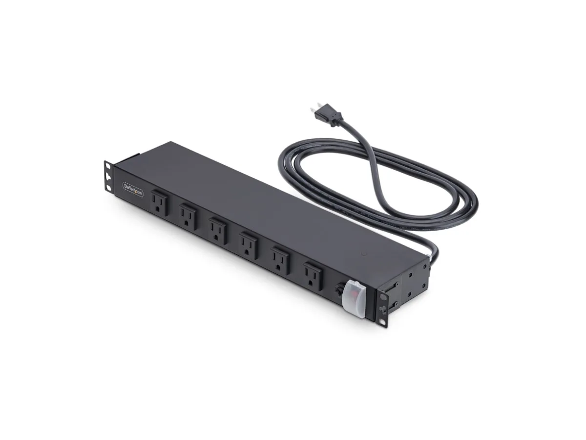 STARTECH STARTECH 1215B8H-RACK-PDU-RA 12-Outlet 1U Rackmount PDU — product photo