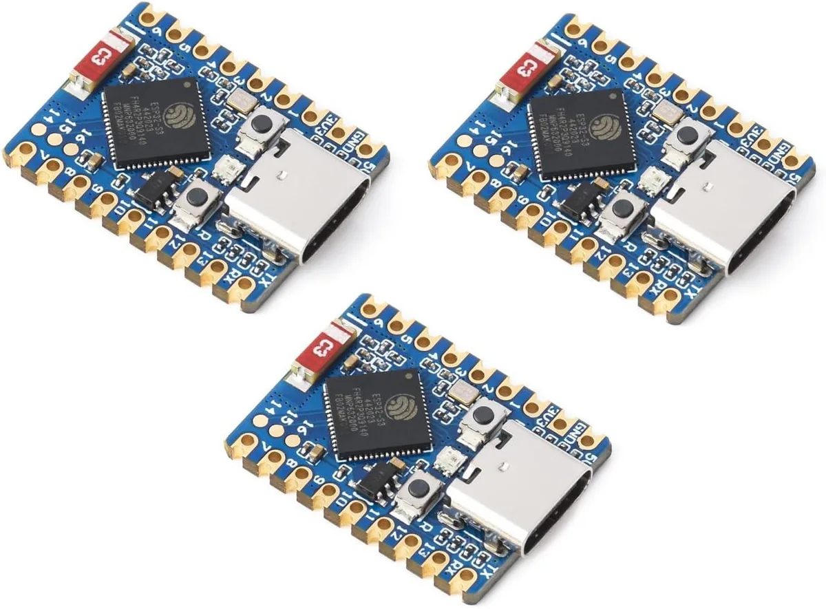MCDODO MCDODO ESP32-S3 Mini Development Board 3PCS 240MHz 2.4GHz Wi-Fi Bluetooth 5 — 商品照片