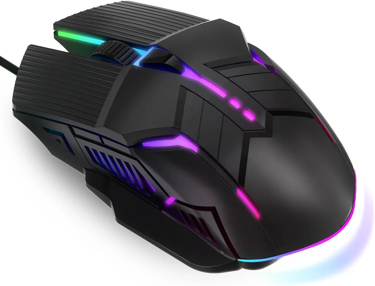 IHDAPP IHDAPP Wired Gaming Mouse 3200 DPI 6 Buttons RGB — toote foto