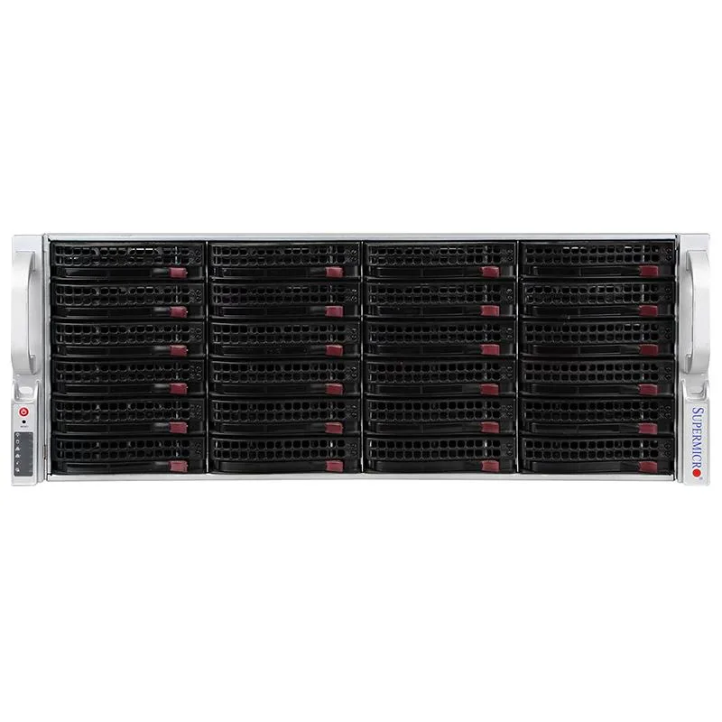 Supermicro Supermicro SYS-6048R-E1CR36N 4U rack server 2x Xeon E5-2683 v4 16GB 36-bay — product photo
