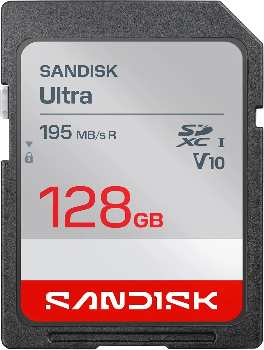 SanDisk SanDisk Ultra 128GB SDXC UHS-I Memory Card SDSDUVQ-128G-GN6IN — ürün fotoğrafı