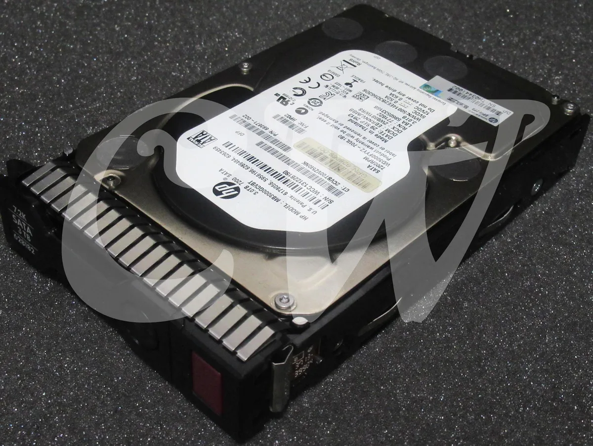 HP HP MB3000GCVBT 3TB 7200RPM 3.5" SATA internal hard drive with Smart Carrier — 商品写真