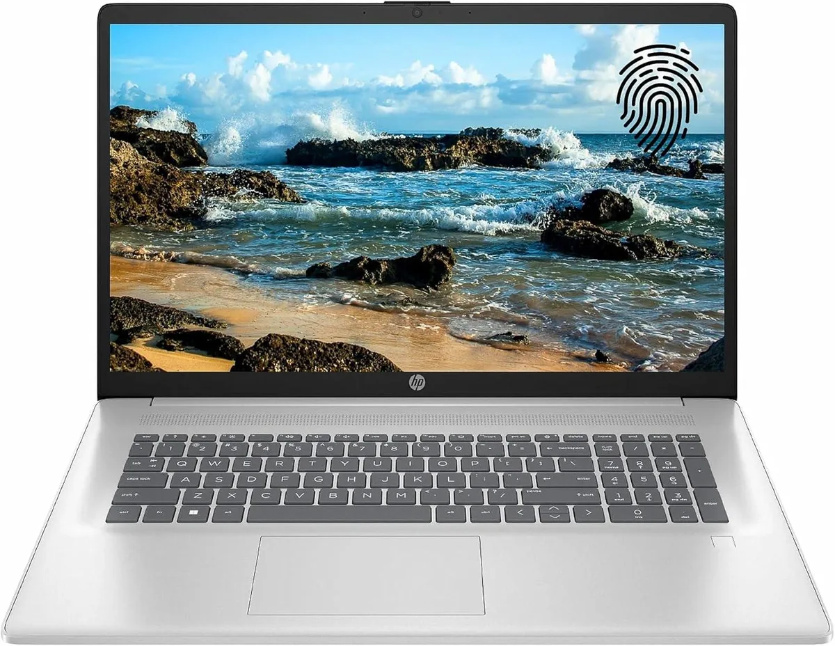 HP HP 17 laptop Intel Core i3-N305 16GB 1TB PCIe SSD 17.3" FHD Silver — product photo